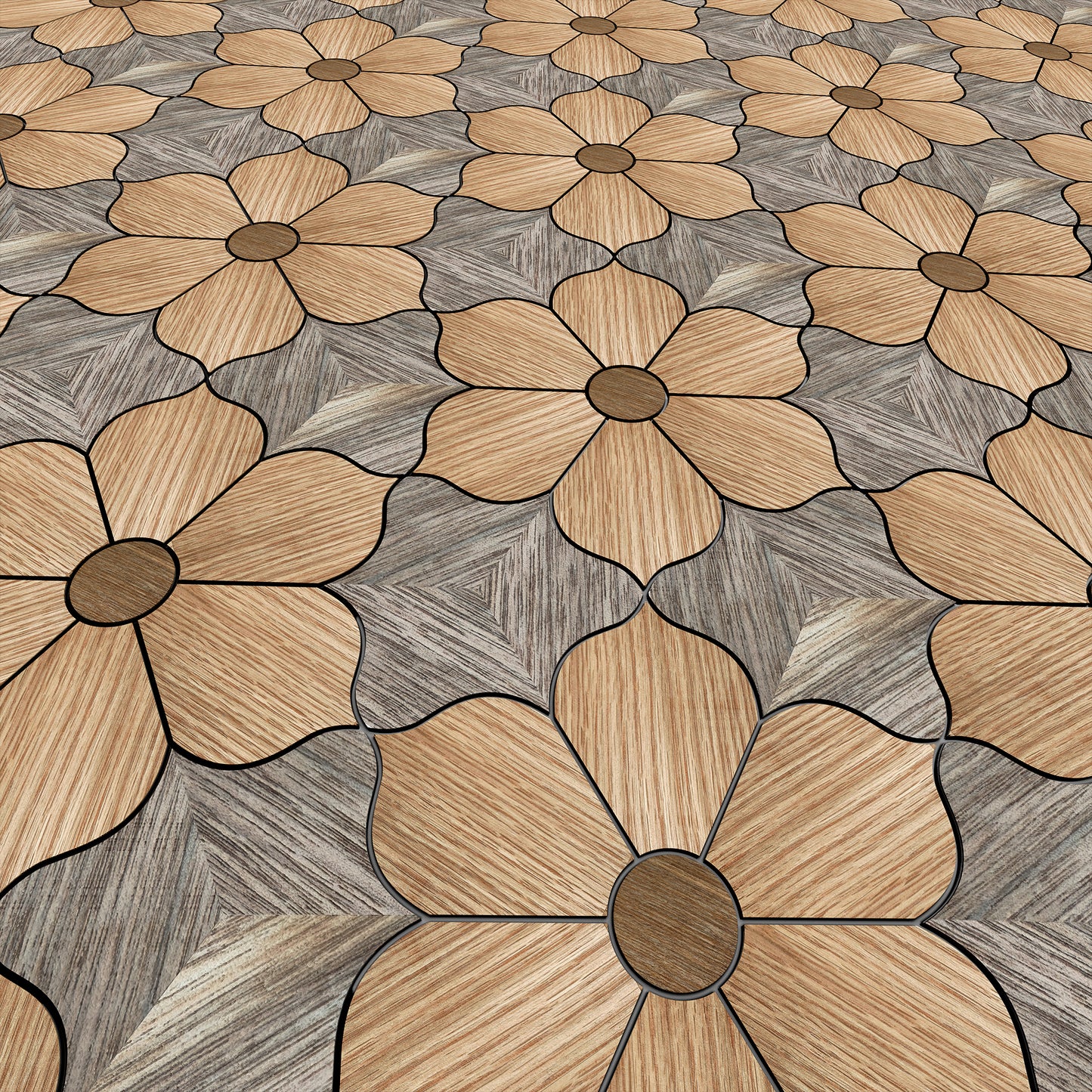 Petrails – Ornamental Veneer Sheet